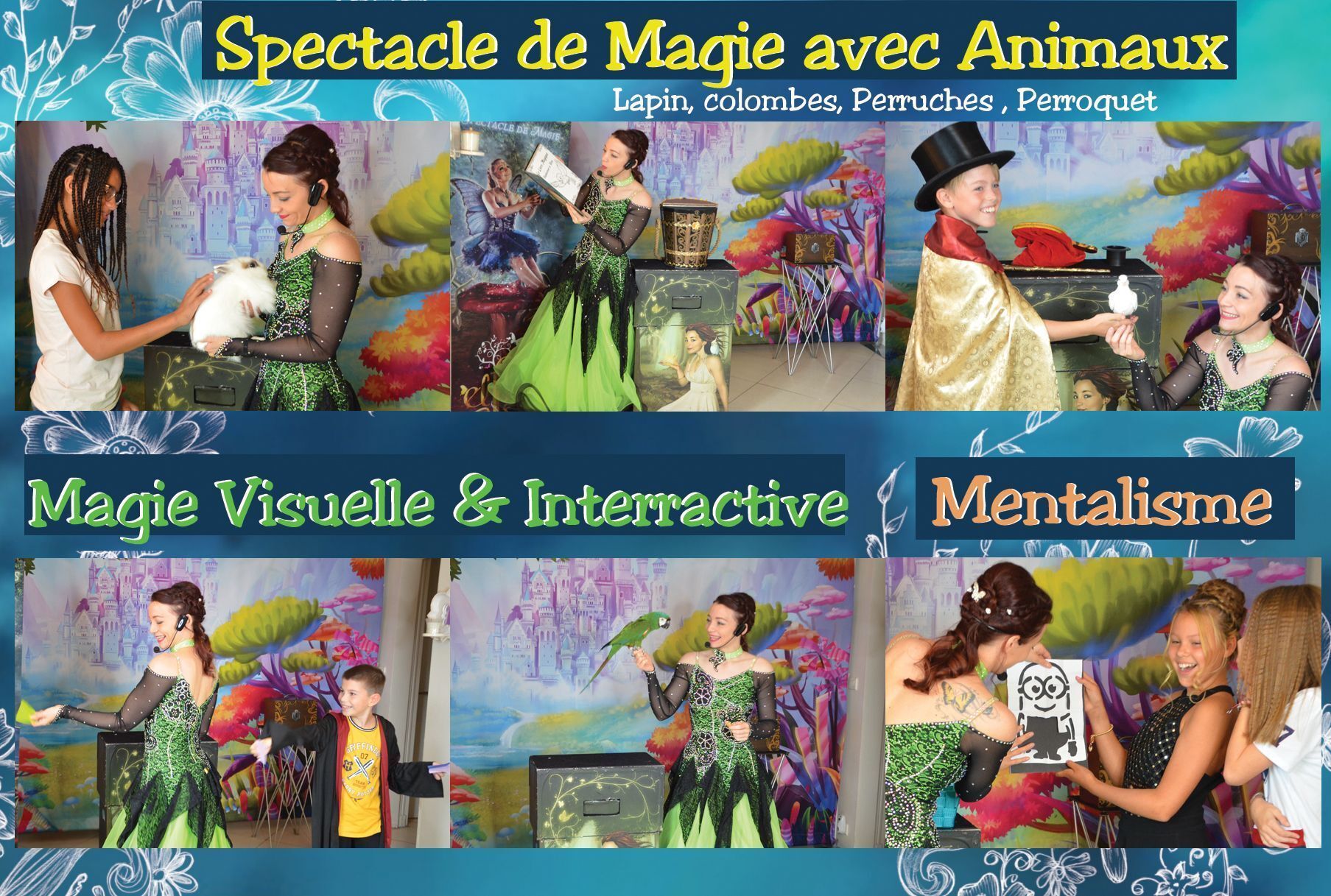 Animation enfants Anniversaire avec un Magicien Professionnel Paris RP