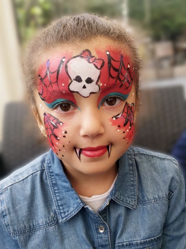 Maquillage haloween enfant